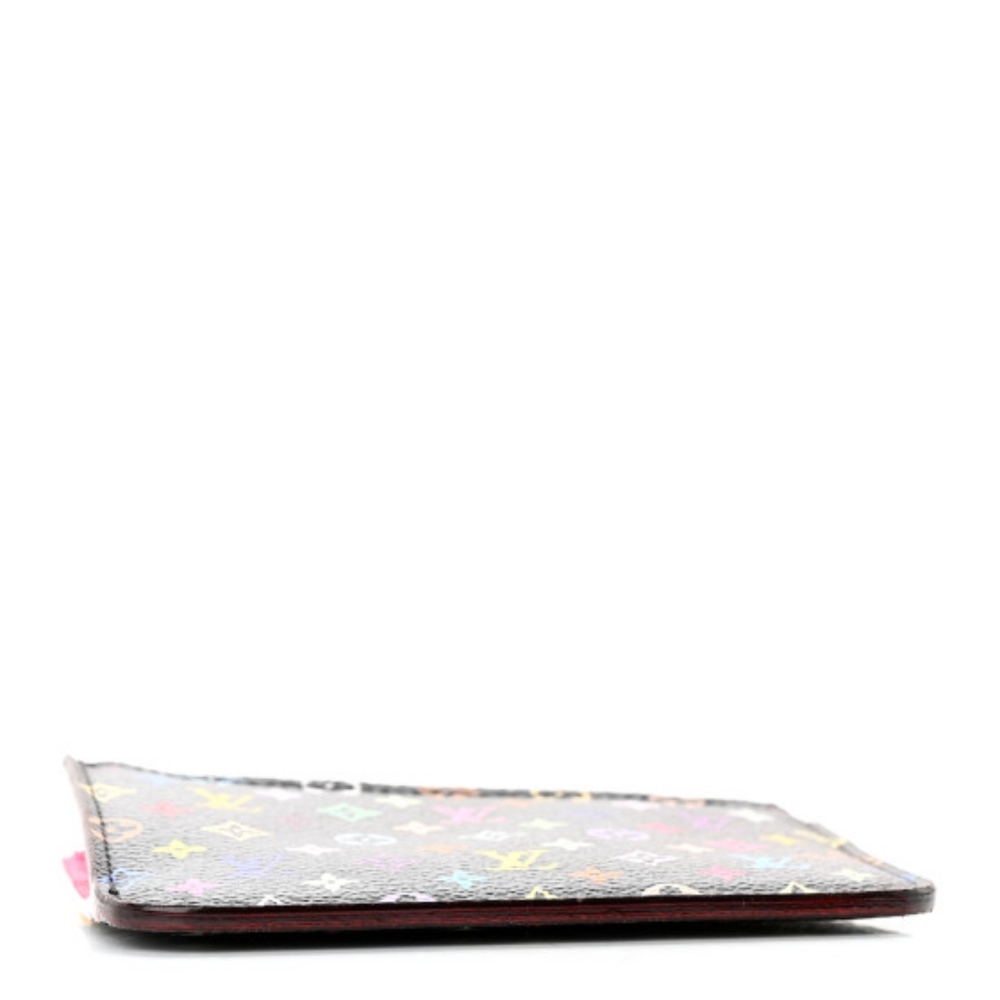 LV Takashi Murakami x Louis Vuitton Black Monoin Key Pouch Excellent Condition!! - Picture 4 of 15